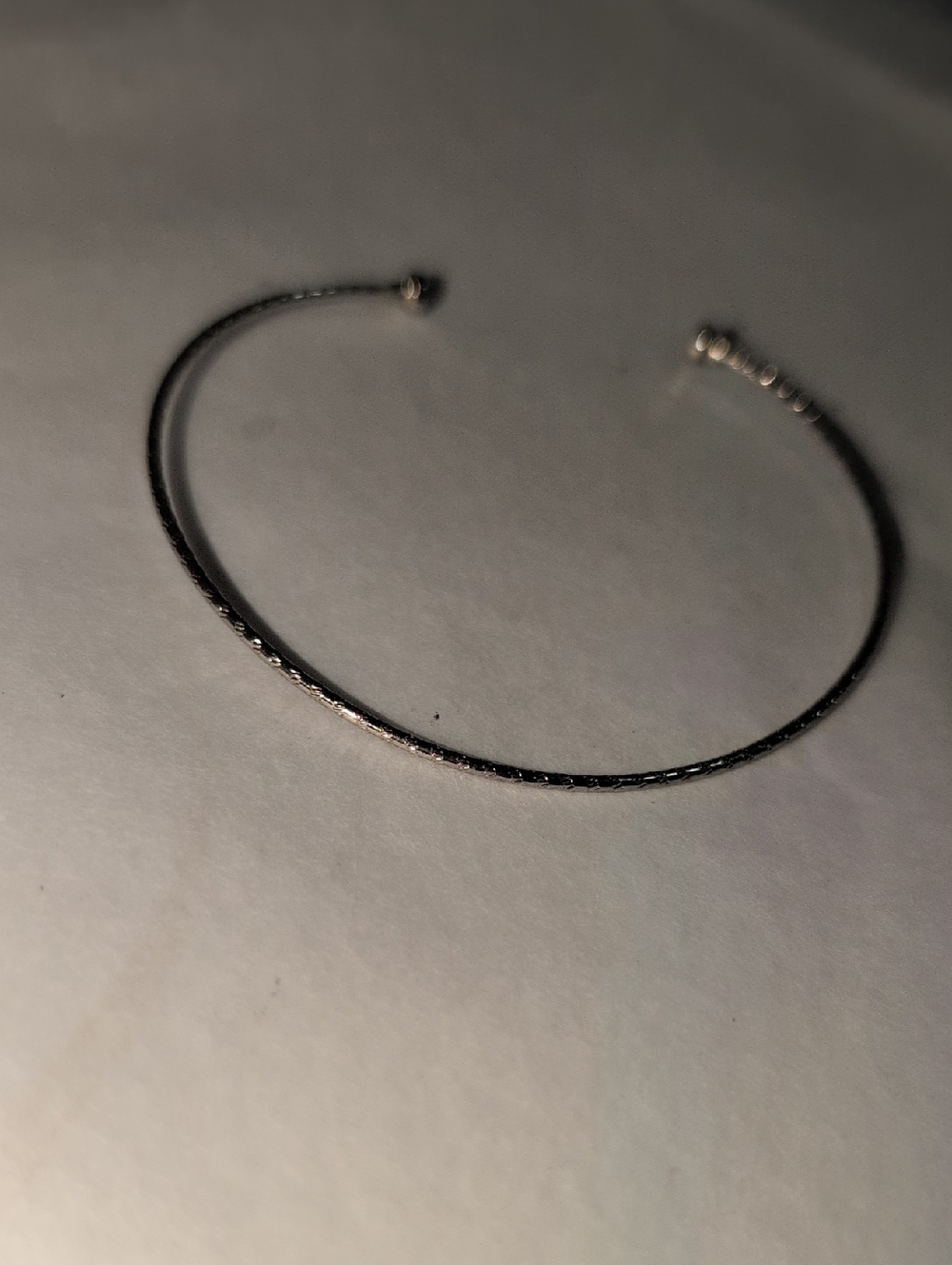 ❤️‍🔥10/$10❤️‍🔥 Minimalist Silver Open Bangle Metal Bracelet